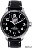 ZENO WATCH BASEL 8554U-a1 Pilot Oversized Open Heart (limited edition)